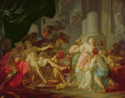 La morte di Seneca, 1773 da Jacques Louis David